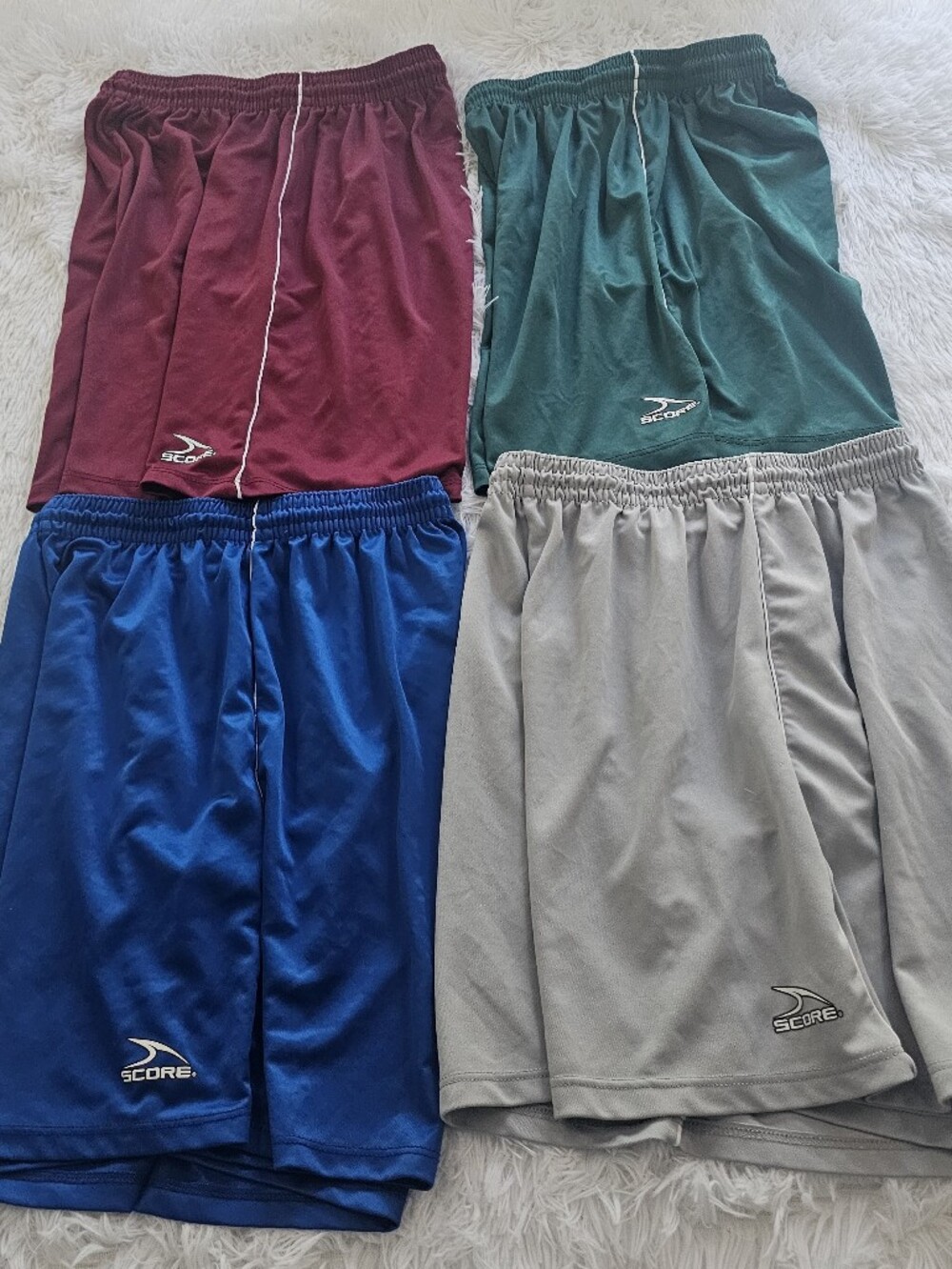 4 Soccer Shorts Size Adult Larger